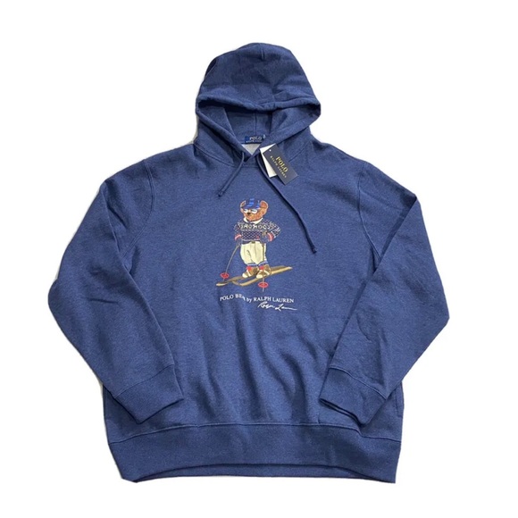 Polo Ralph Lauren Other - Polo Ralph Lauren Ski Bear Hoodie Sweater